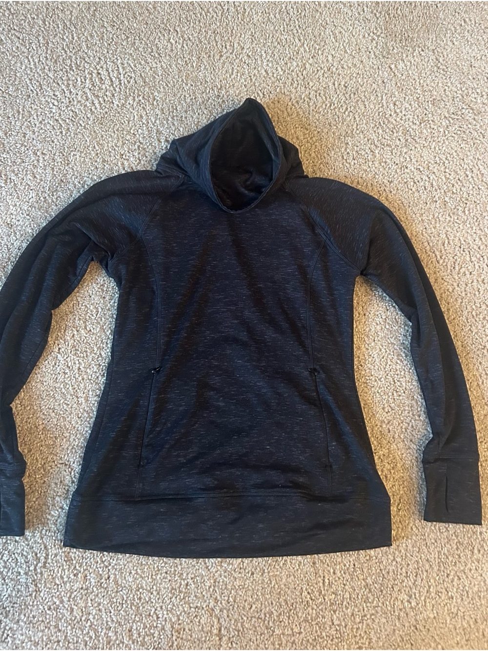 Kyodan Women's Hooded Pullover - Black Heather